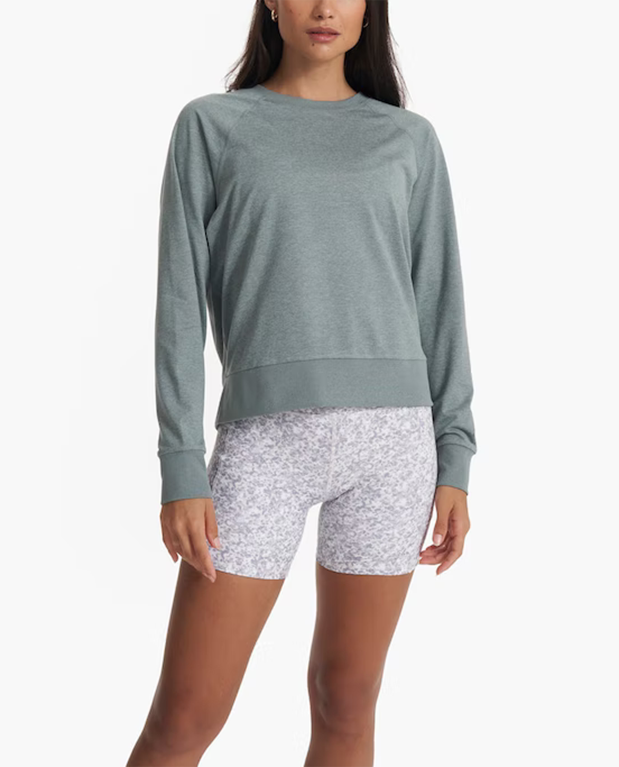 Womens L/S Halo Crew