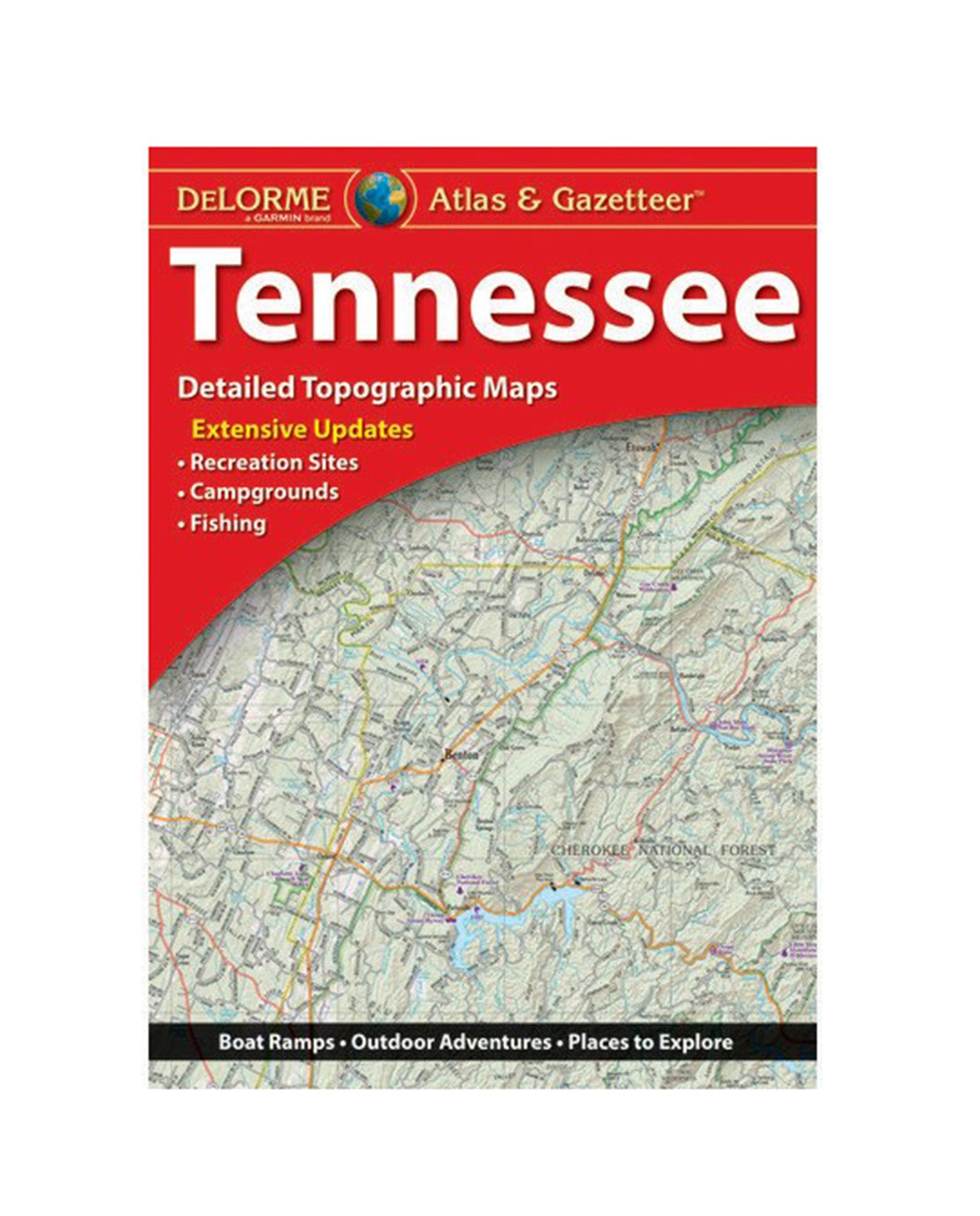 DELORME Tennessee Atlas A