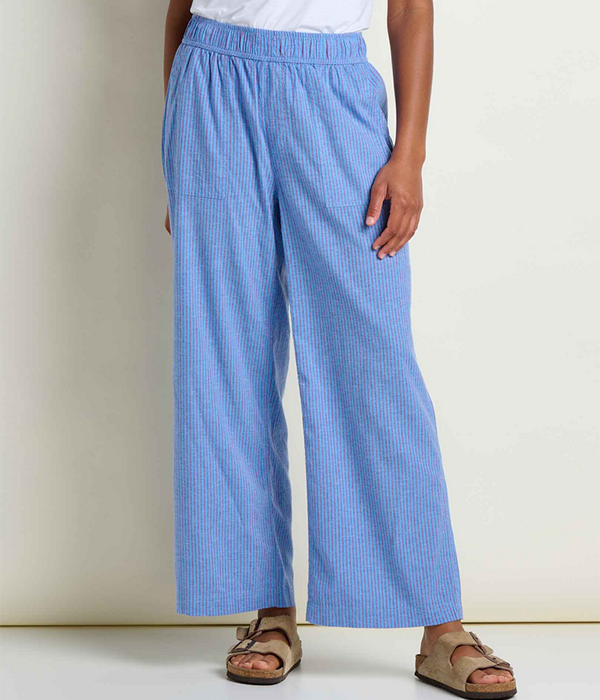 Womens Taj Hemp Wide Leg Pant