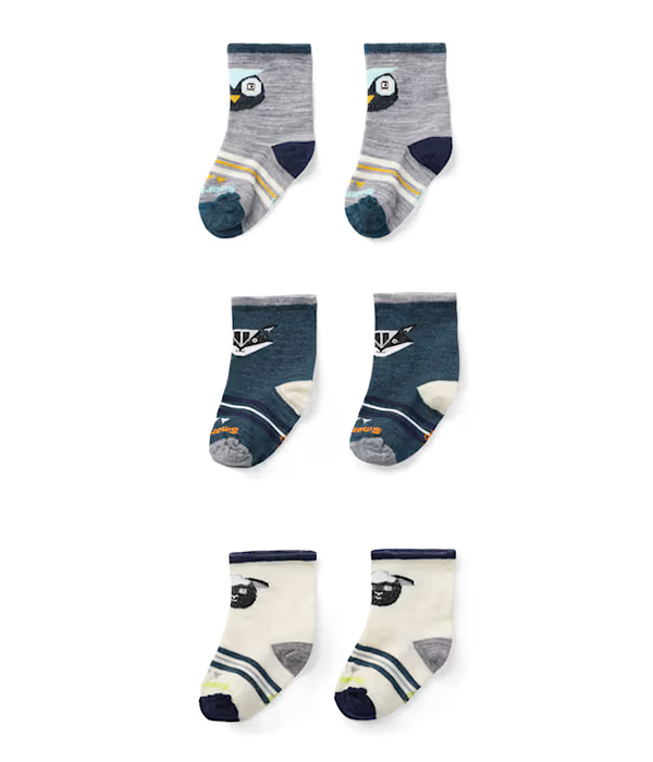 Kids Toddler Trio Socks