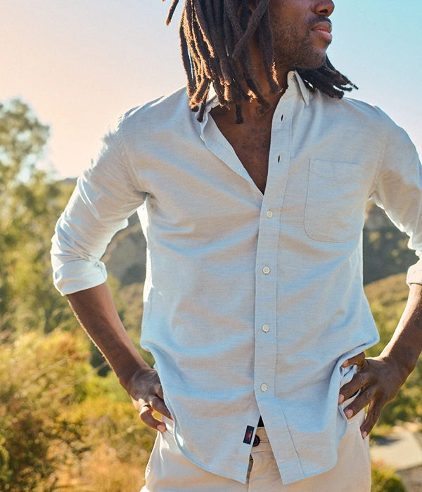 Mens Supima Oxford Shirt