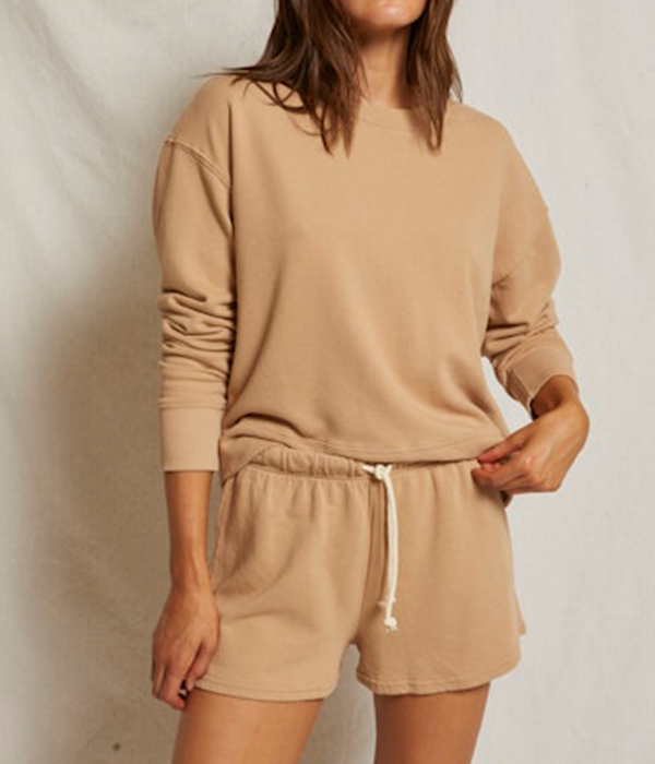 Womens Tyler Vintage French Terry L/S Crew Sweatshirt