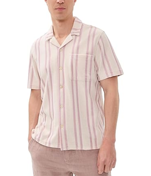 Mens SS Cabana Towel Terry Shirt