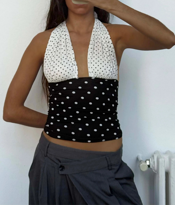 Womens Isabela Top in Black