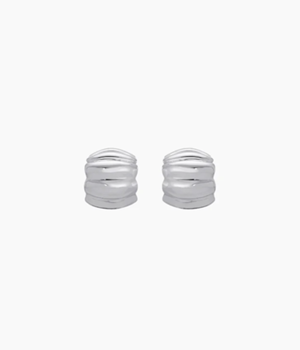 Womens Terre Silver Earring