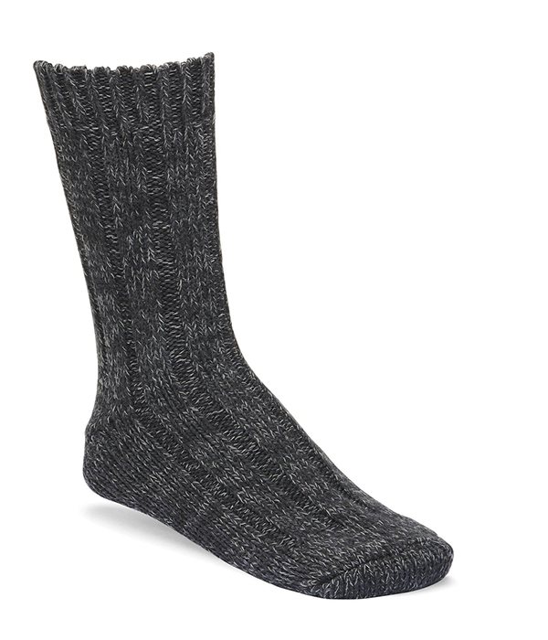 Mens Cotton Twist Sock in Black