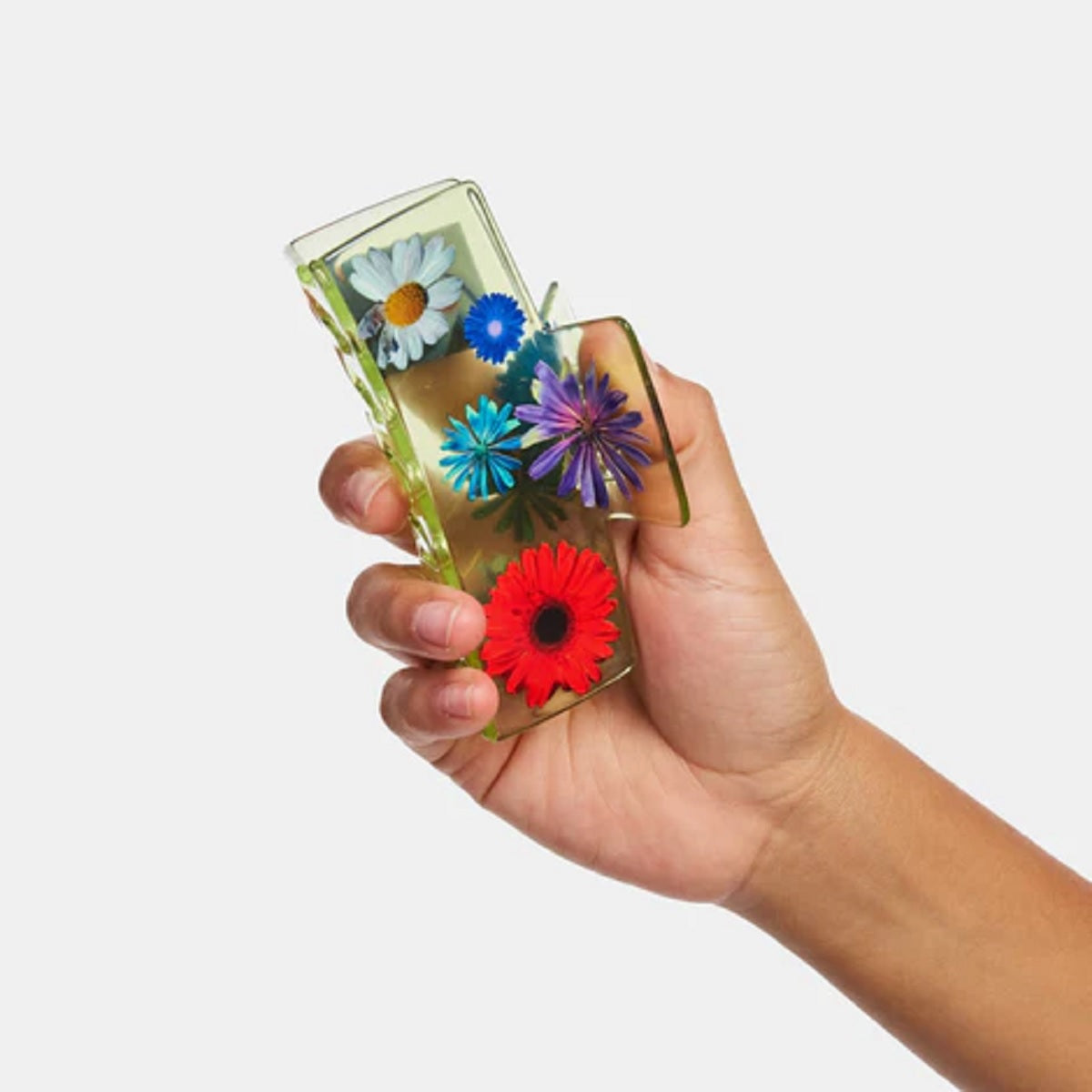Womens Box Claw in Flower Power