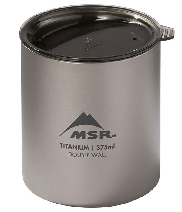 Titan Double Wall Mug - Titanium