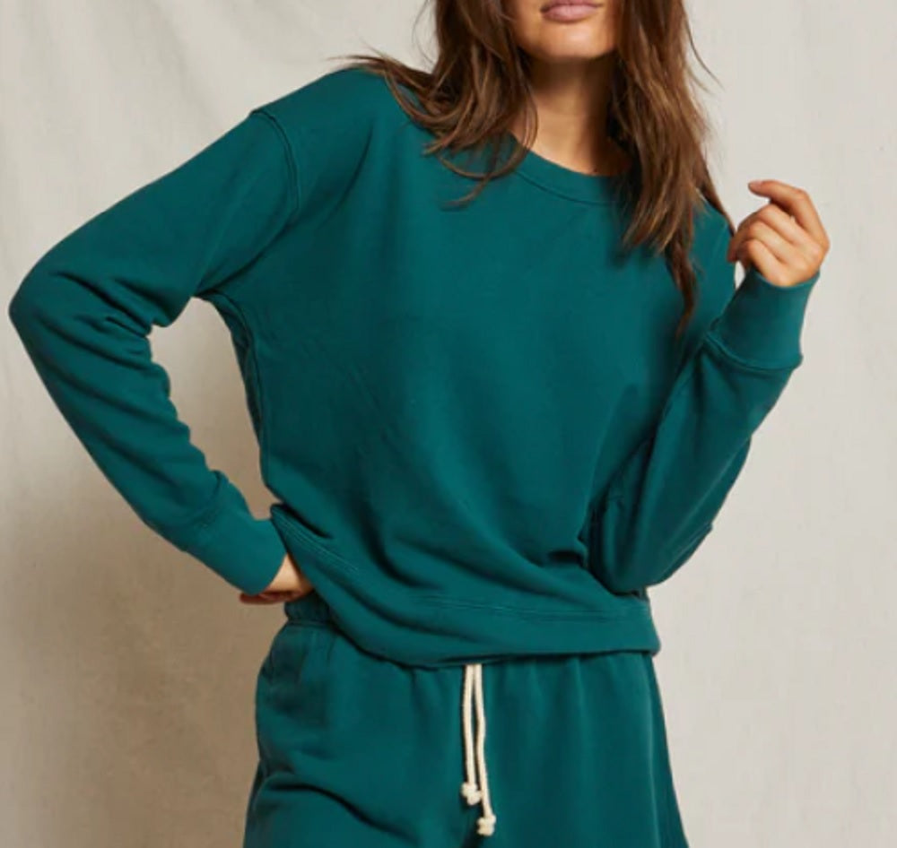 Womens Tyler Vintage French Terry L/S Crew Sweatshirt