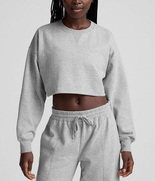 Womens Luxefleece Boxy Pullover