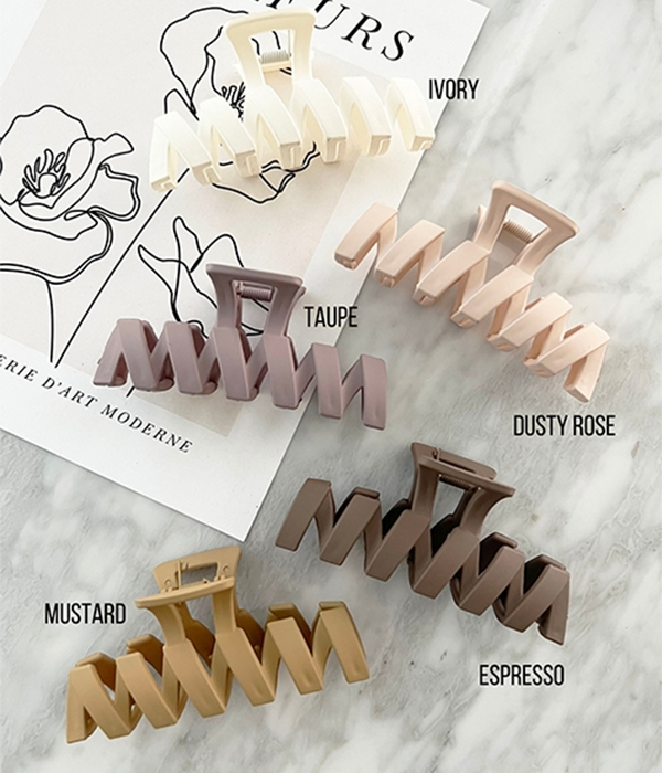 Charlotte ZigZag 4.5" Hair Claw