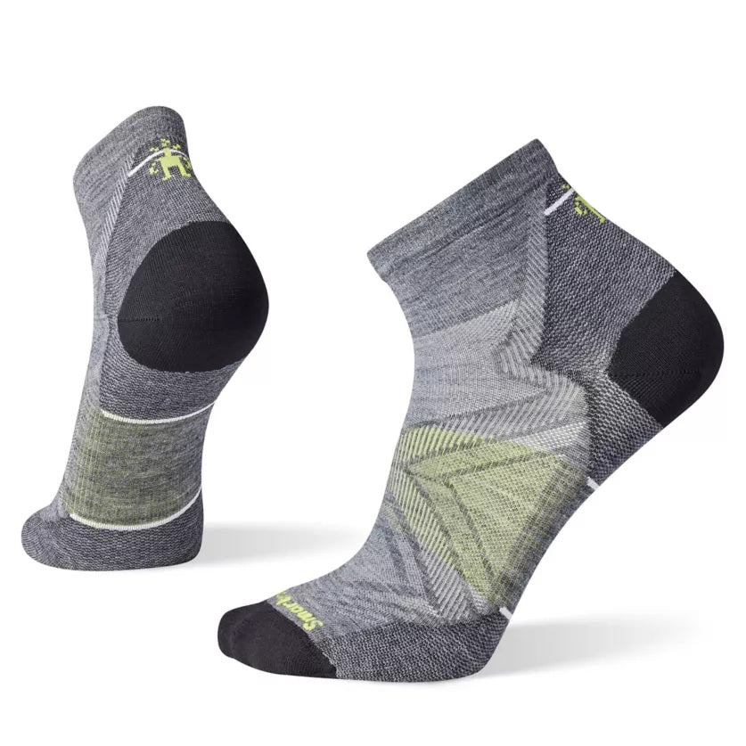 Mens Run Zero Cushion Ankle Socks