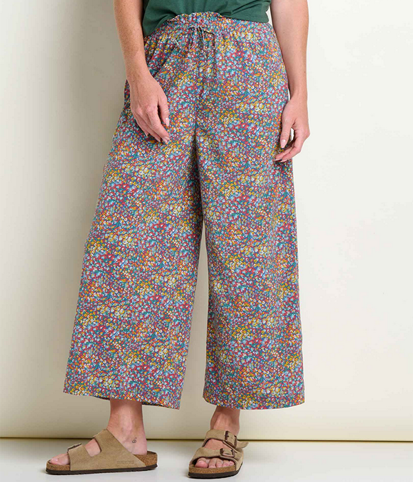 Womens Sunkissed Wide Leg Pant II