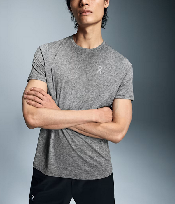 Mens Core-T in Heather Grey