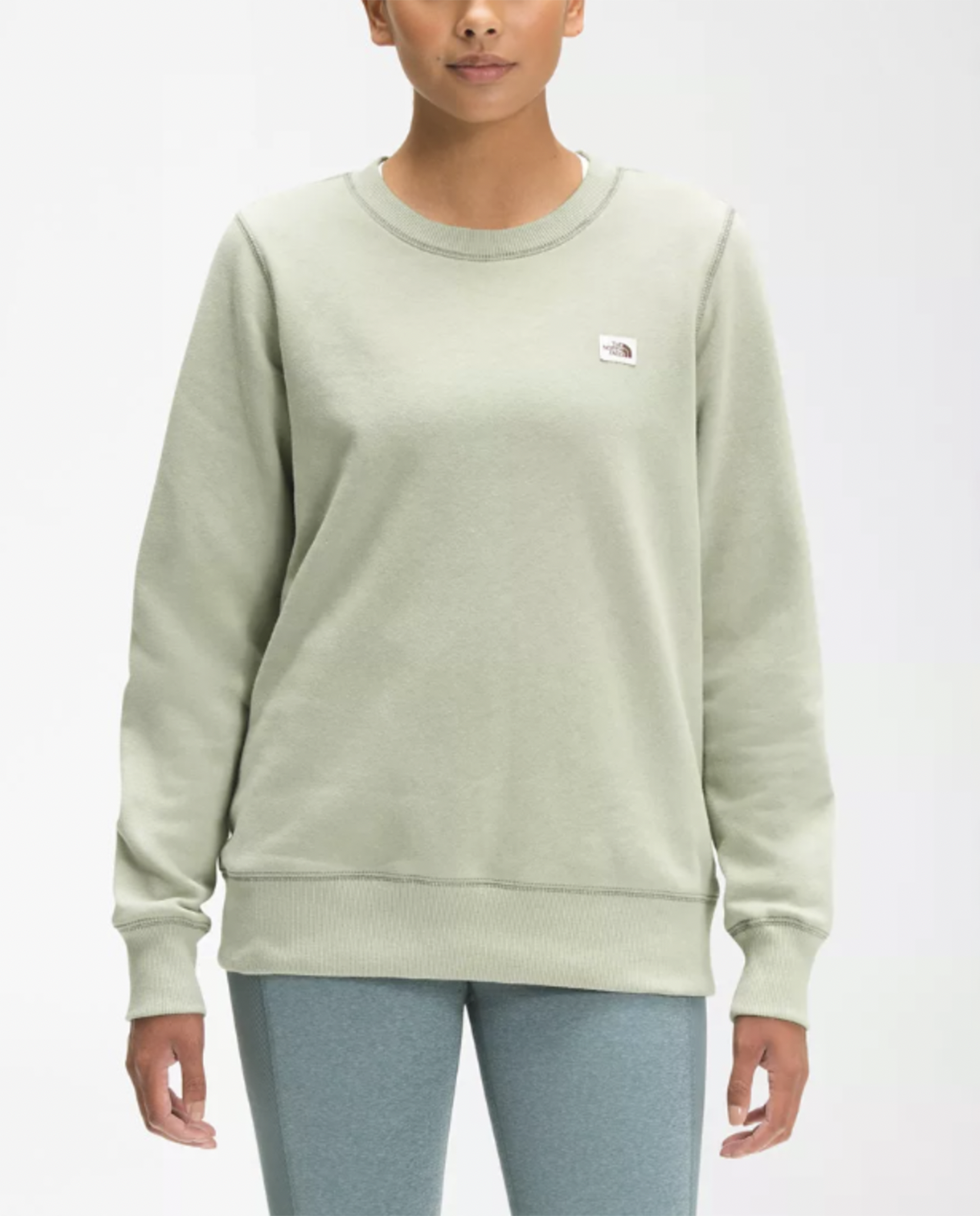Womens Heritage Patch Crew