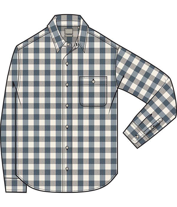 Mens Nazare Flannel