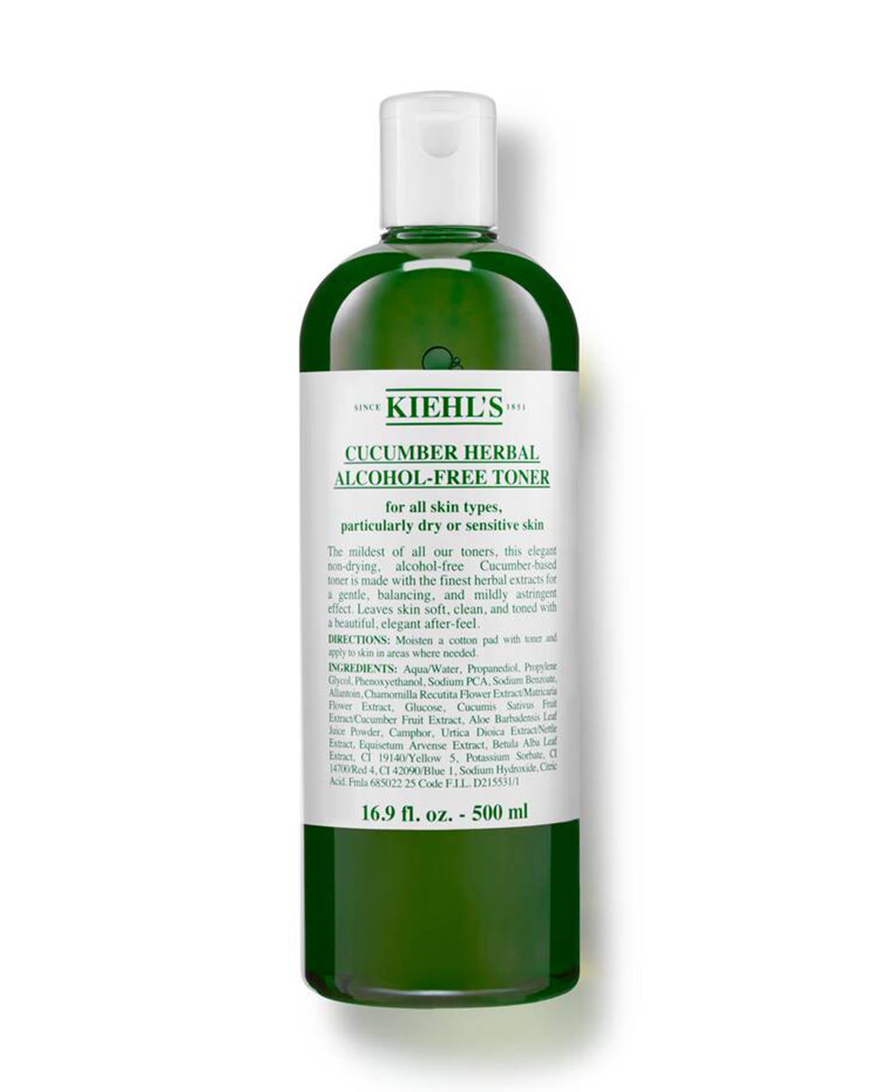 KIEHLS 16.9oz/500ml Cuc Herbal Toner