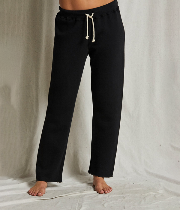 Womens Collins Fleece Straight Leg Sweatpant