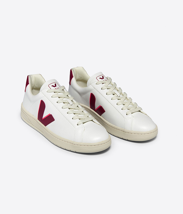 Womens Urca W in White Marsala Rose Fluo