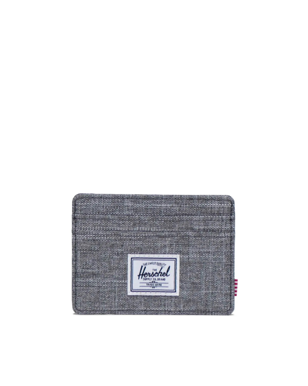 Charlie Cardholder in Raven Crosshatch
