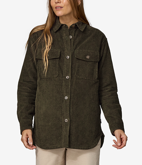 Womens Corduroy Overshirt Jkt