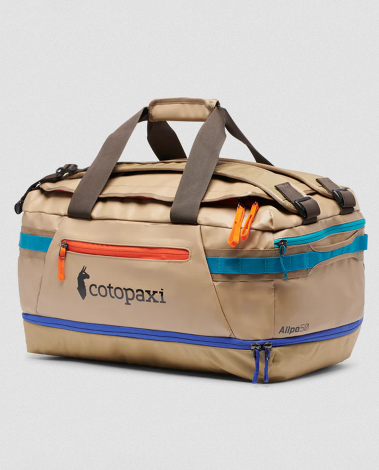 Allpa Duo 50L Duffel Bag in Desert