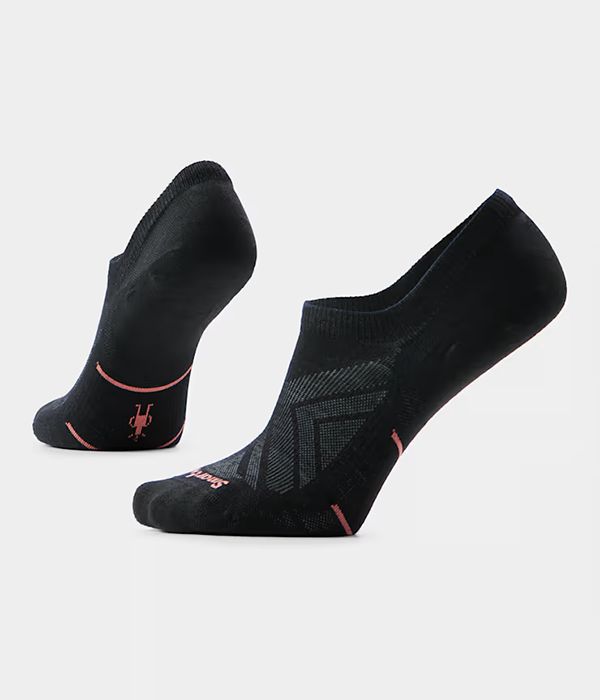 Womens Run Zero Cushion No Show Socks