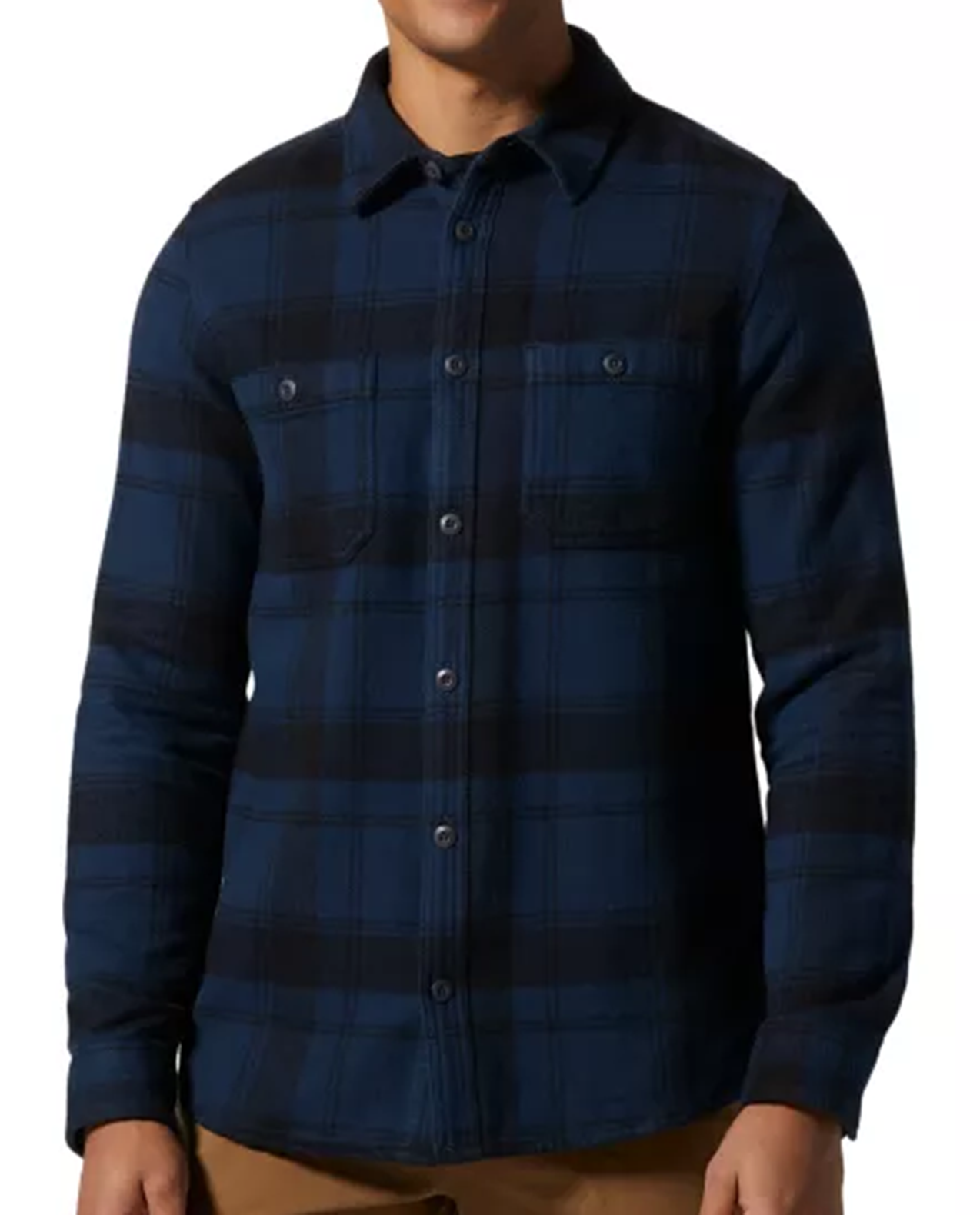 Mens Plusher Long Sleeve Shirt