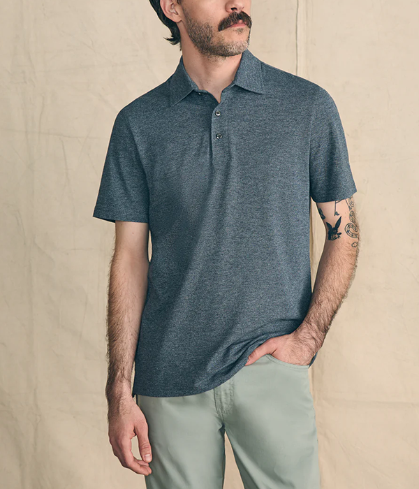 Mens SS Movement Pique Polo