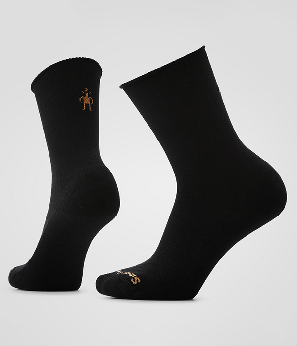 Womens Everyday Roll Top Crew Socks
