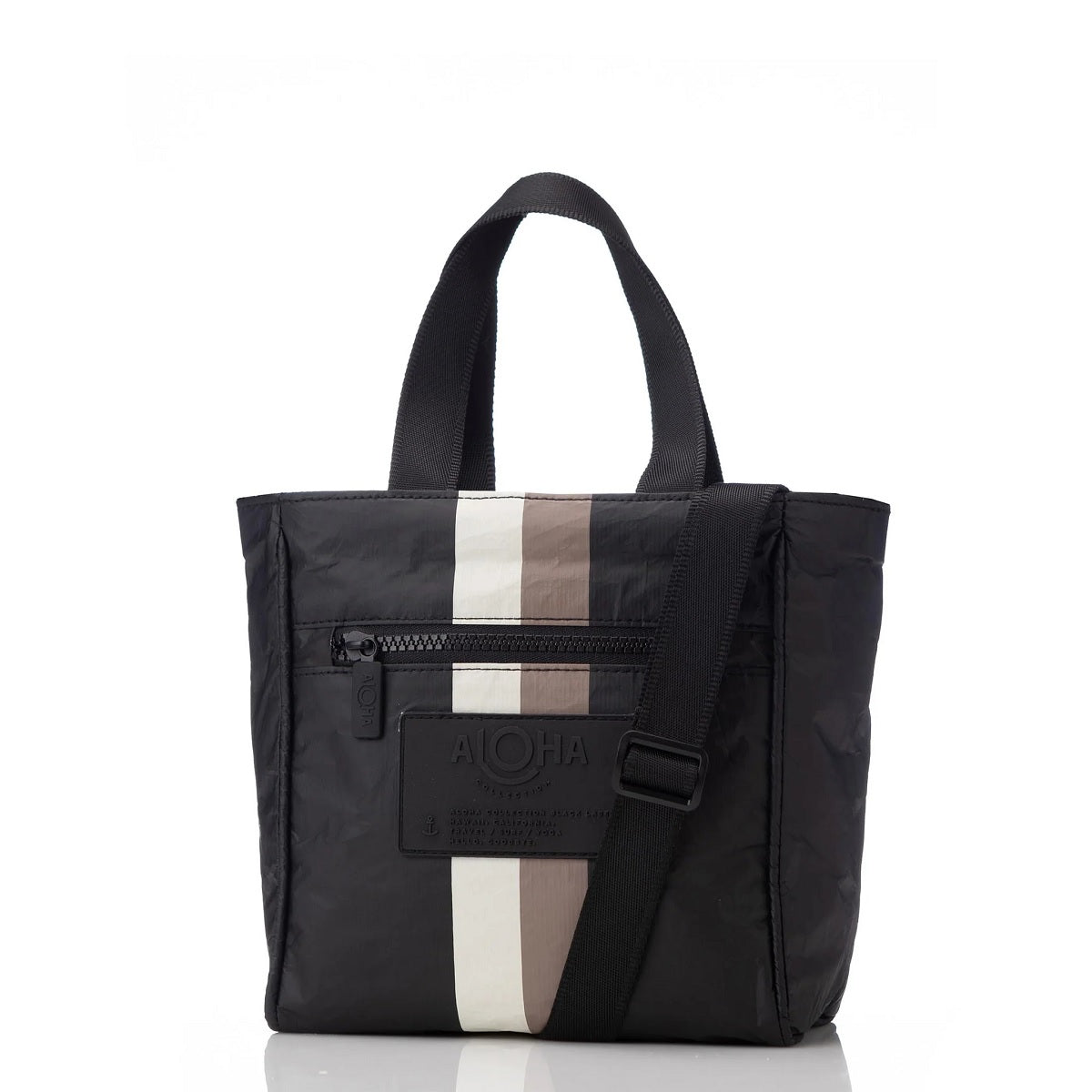 Le Voyageur Crossbody in Caffe / Black