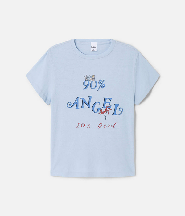 Womens Classic Tee Angel Devil