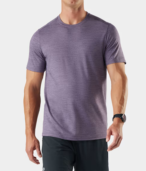 Mens Active Short Sleeve