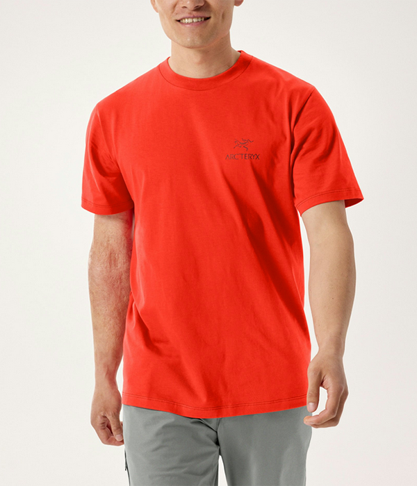 Mens Kragg SL Cotton Bird Word SS