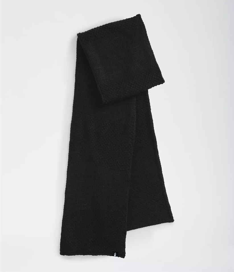 Womens Purrl Stitch Scarf