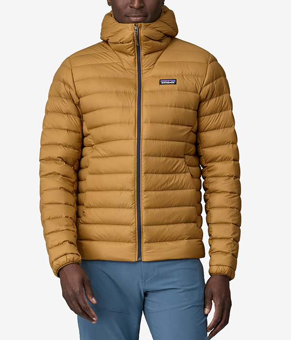 Mens Down Sweater Hoody