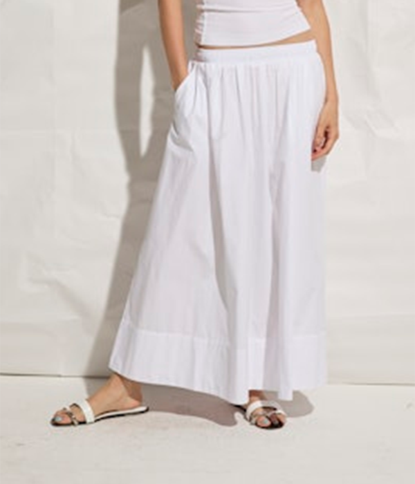 Womens Kate Poplin Skirt