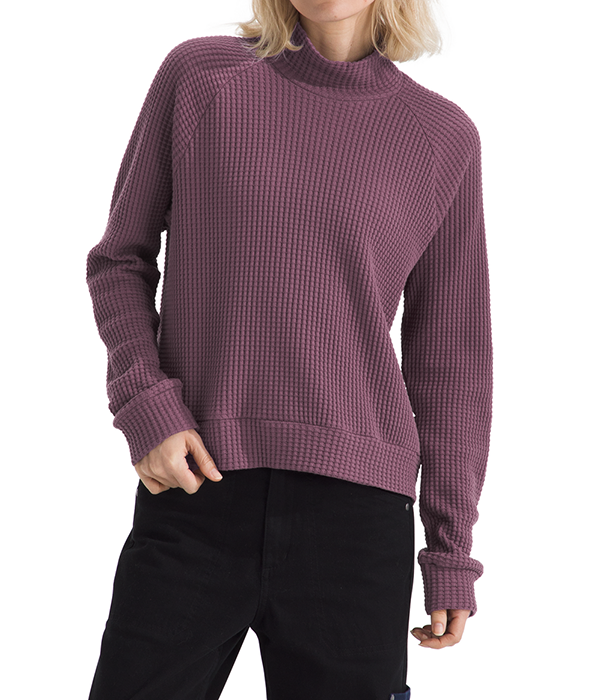 W L/S Mock Neck Chabot