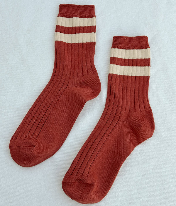 Le Bon Her Varsity Socks