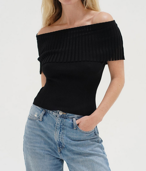 Womens Maeve Fold Over Top