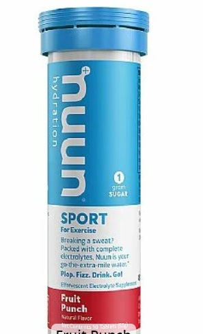 NUUN Sport Fruit Punch Tabs