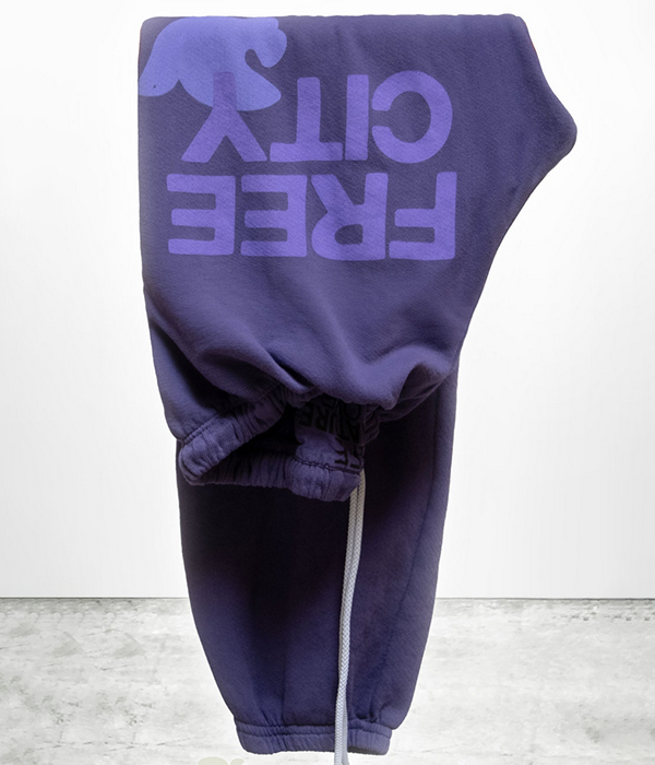 Womens Free City Large Sweatpant B