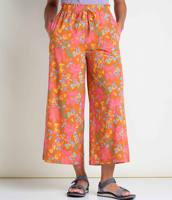 Womens Sunkissed Wide Leg Pant II