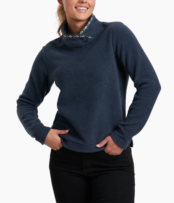 Womens Hygge Snap Pullover