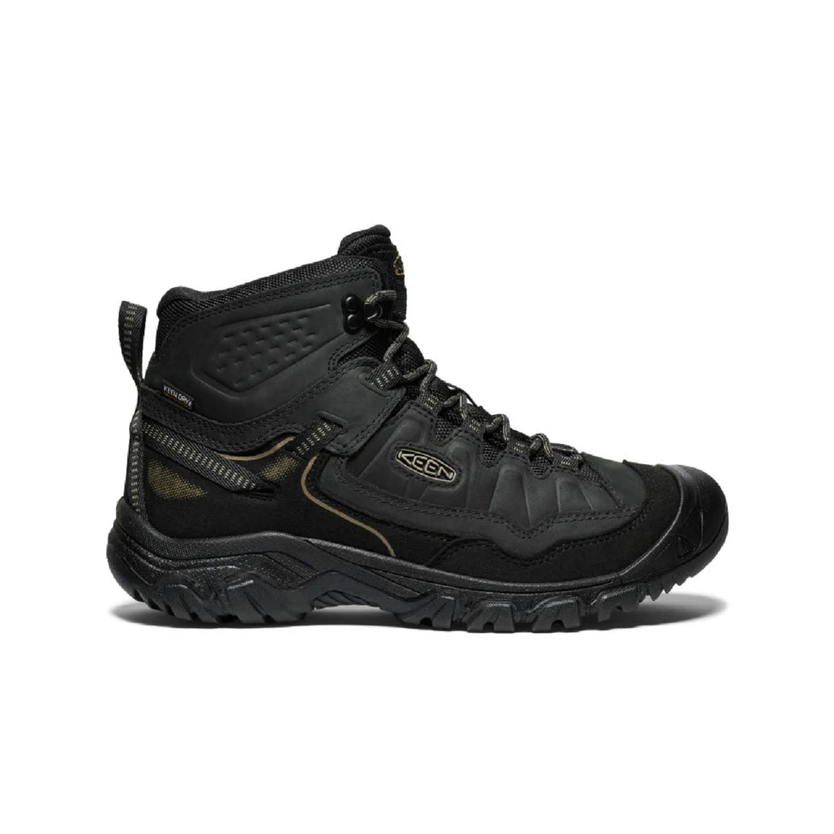 Mens Targhee IV Mid WP in Triple Black