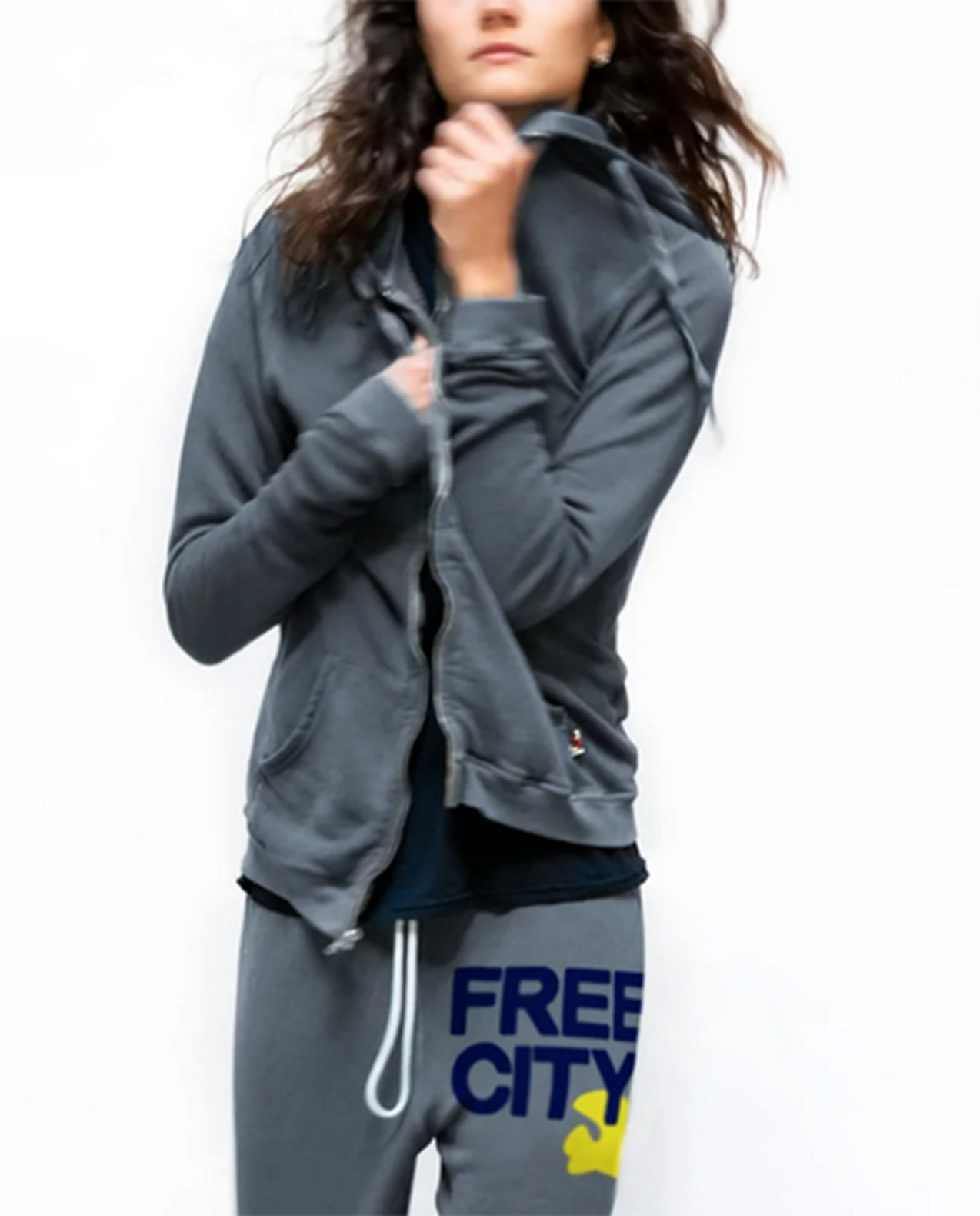 Womens Superfluff Lux Zip Hoodie