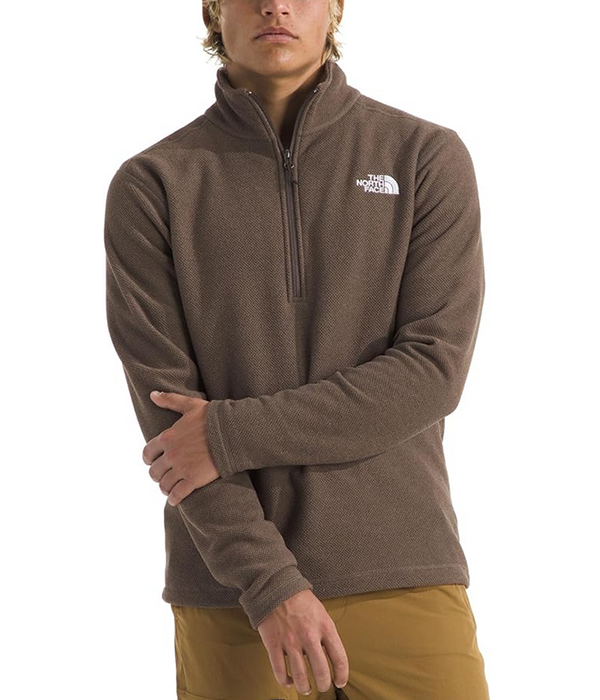 Mens Textured Cap Rock 1/4 Zip