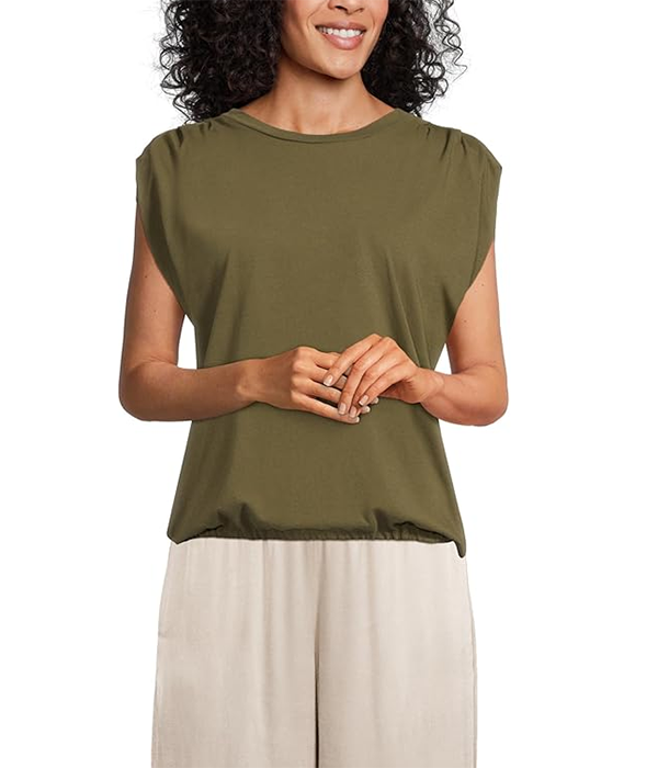 Womens Luca Bubble Tee
