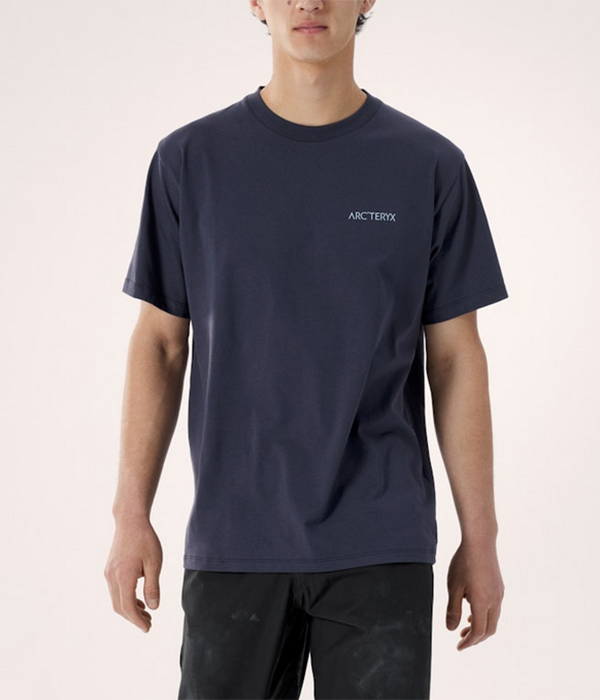 Mens Kragg SL Cotton Blurred Bird SS
