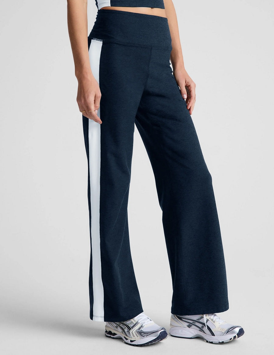 Womens Spacedye Laid Back Stripe Pant